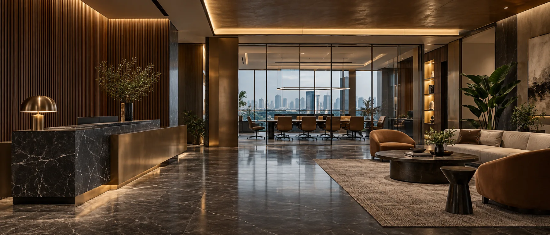 Final render: The reception