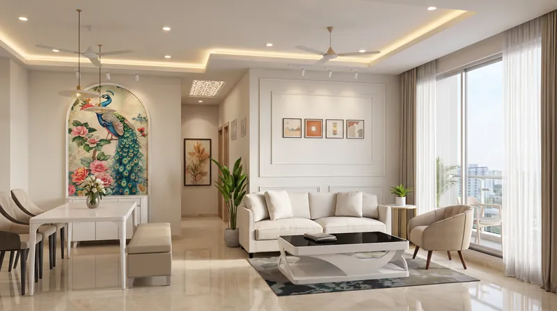 Passage Area 1, 2BHK Residence, Mulund, Mumbai